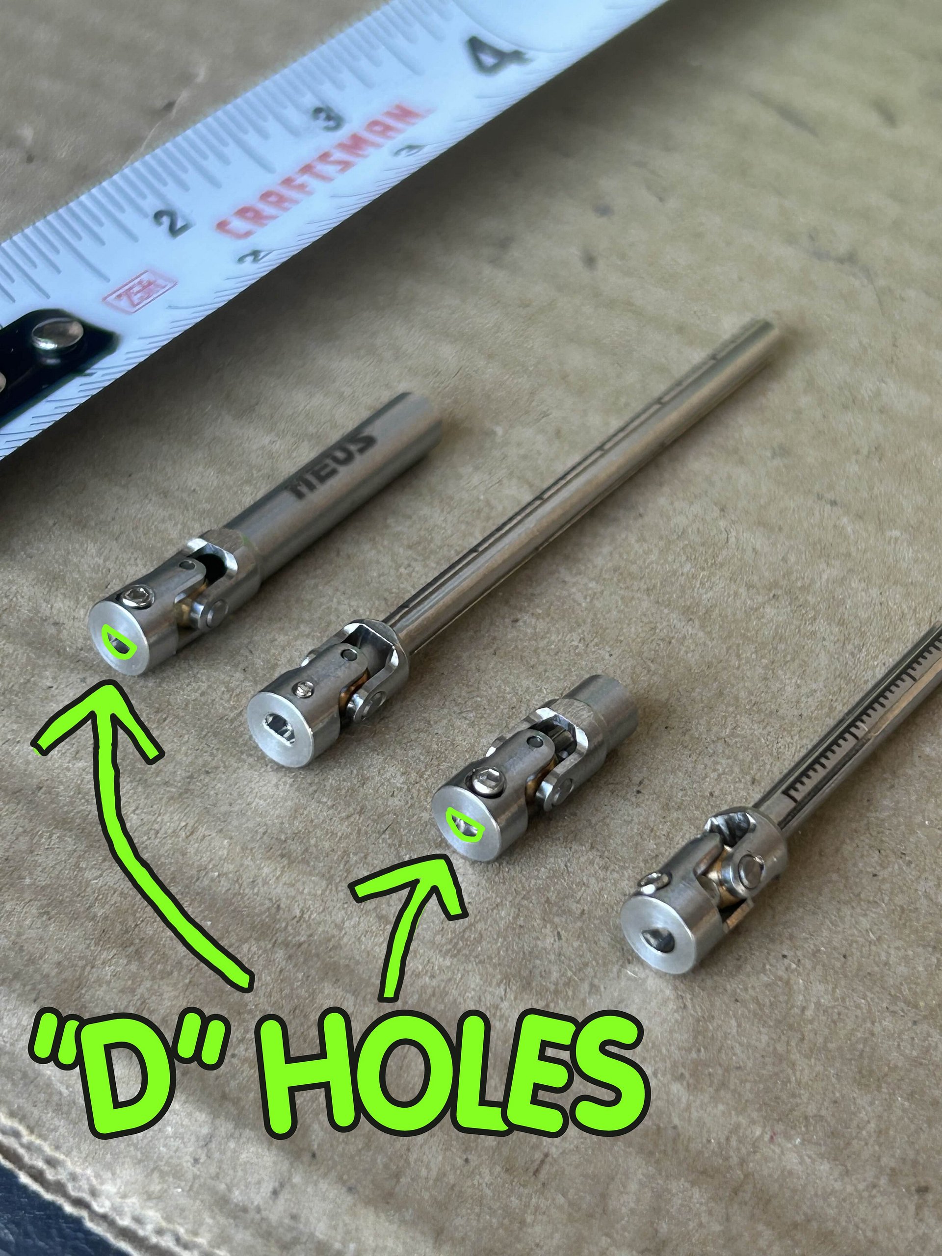 CUTTABLE DRIVE SHAFTS product image (3)