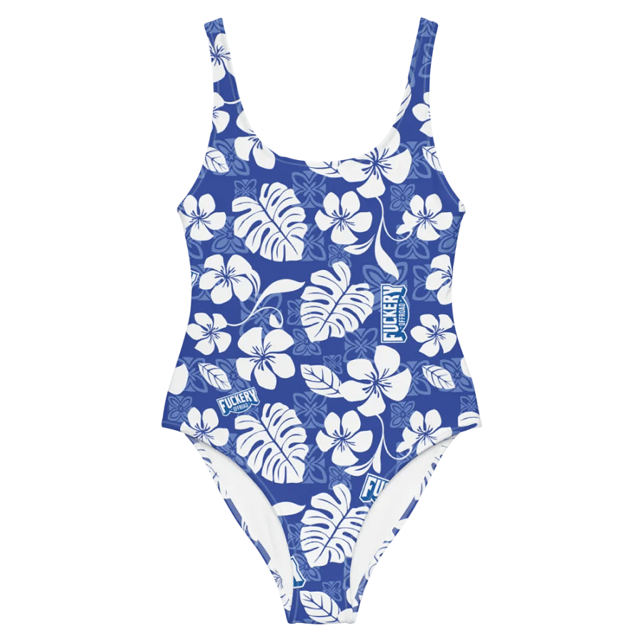 Fuckery Offroad Ladies Hawaiian Swinsuit - Blue product image (7)