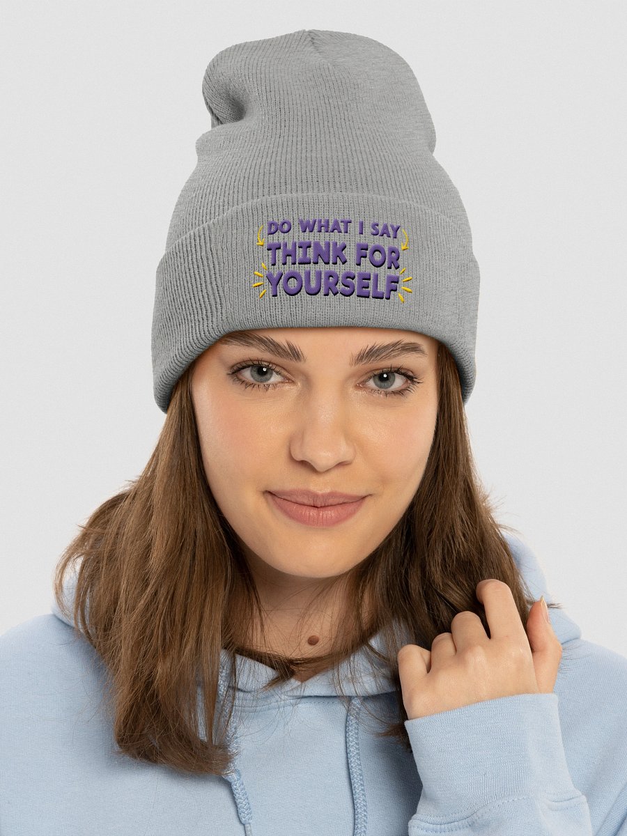 Think For Yourself Beanie product image (23)