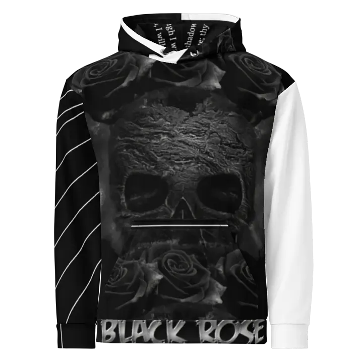 Boni Faas - Black Rose Ethereal Decay Unisex Hoodie product image (1)
