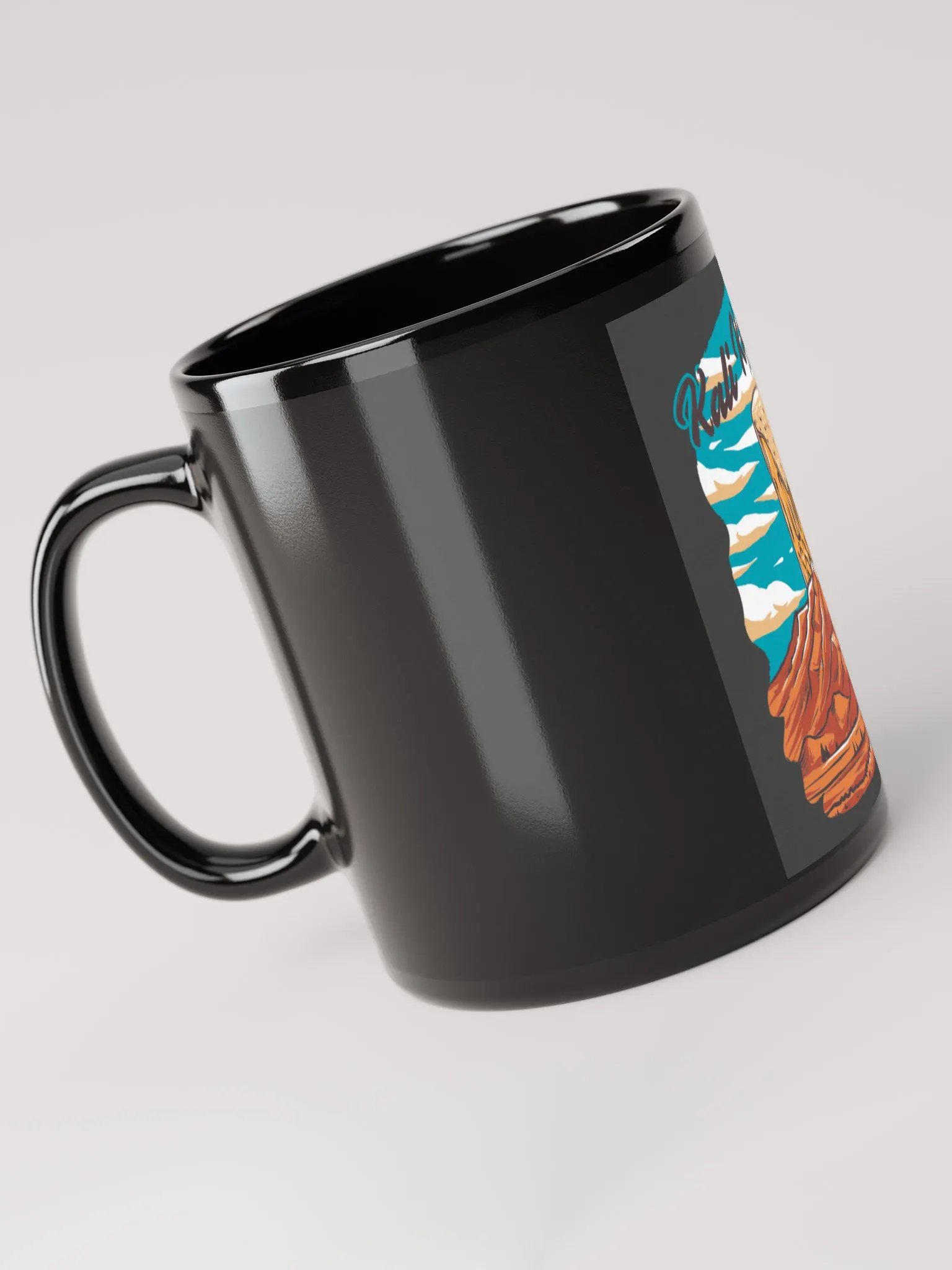 Mountain Brew Black Mug product image (5)