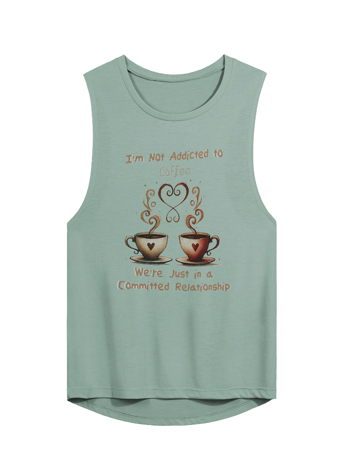 Coffee Committed Relationship Bella+Canvas Women's Flowy Muscle Tank product image (1)