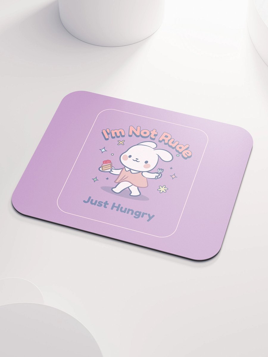 Hungry Bunny Mouse Pad product image (3)