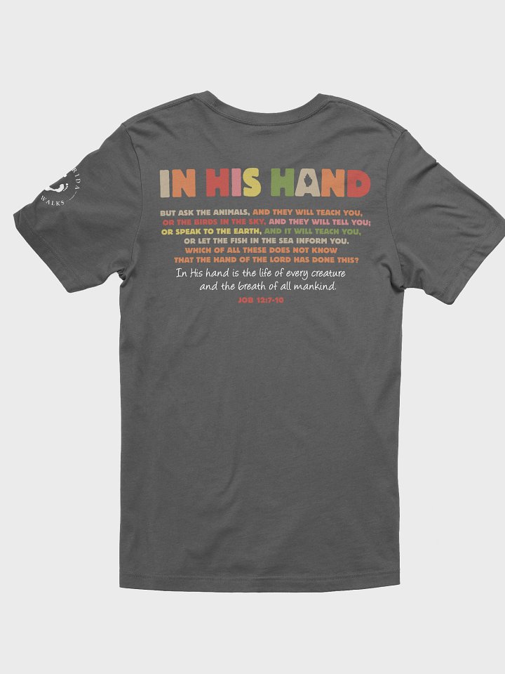 In His Hand Scripture T-Shirt product image (2)