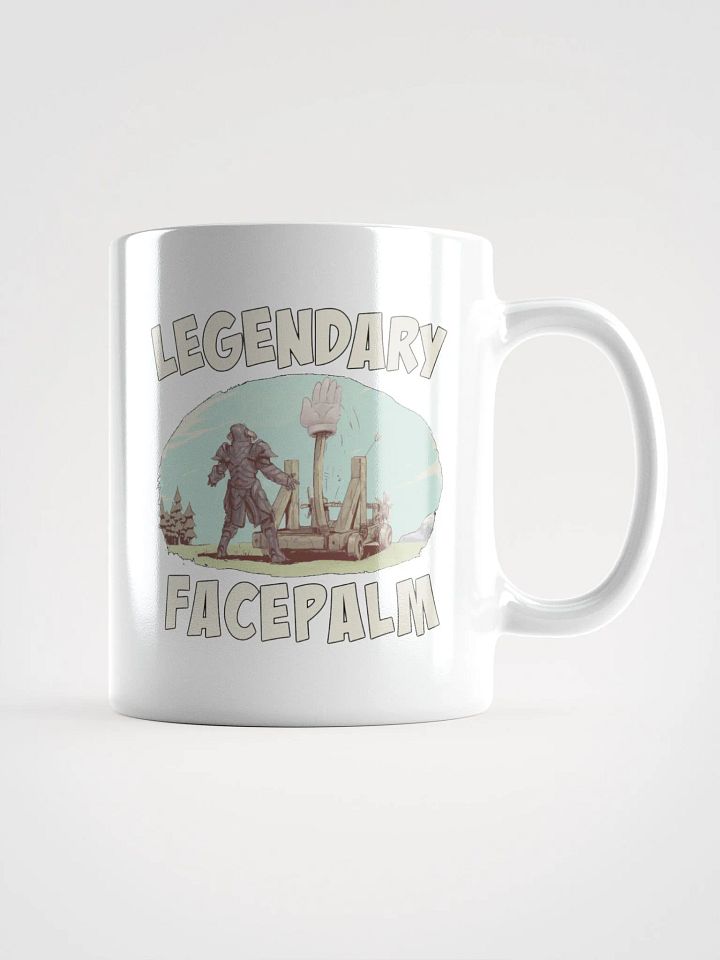 Legendary Facepalm White Mug product image (1)