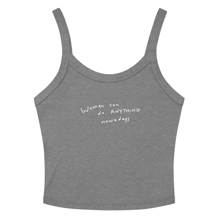 Women Can Do Anything Micro-Rib Tank product image (12)
