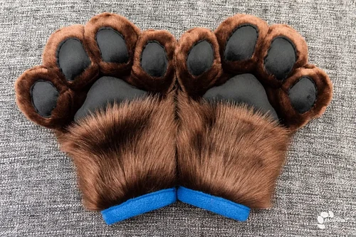 Plush Hand Paws for Mavy