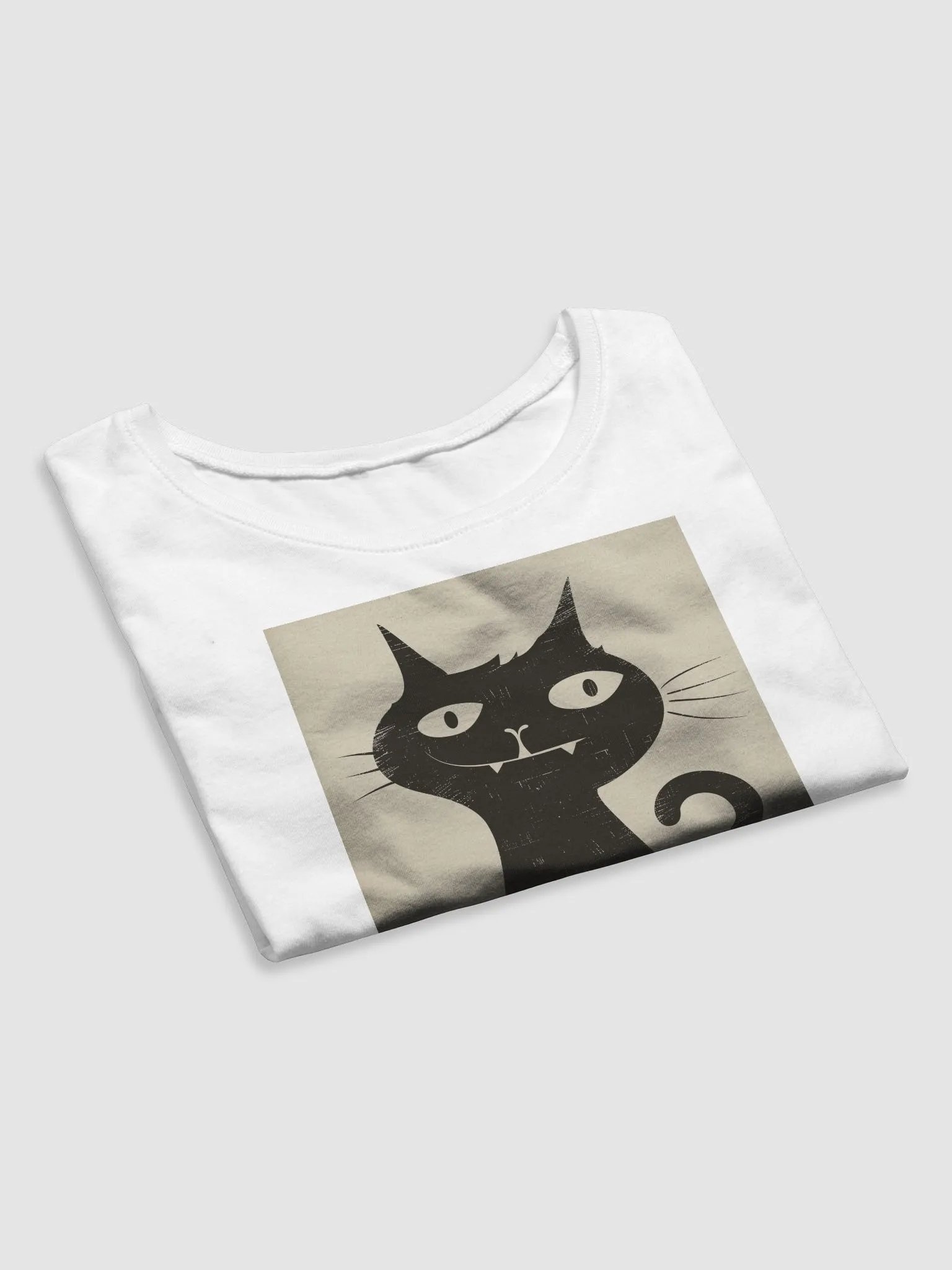 Cat Lady T-Shirt - Whimsical Black Cat Design - Perfect for Cat Lovers product image (29)