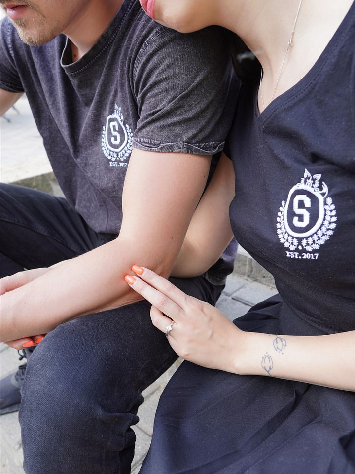 ItsSky signature embroidered T-shirt product image (2)
