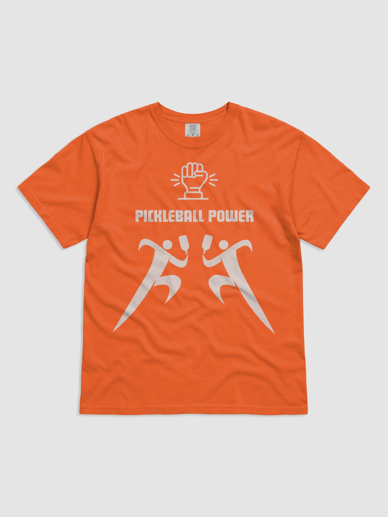 Pickleball Power Comfort Colors Heavyweight T-Shirt product image (1)