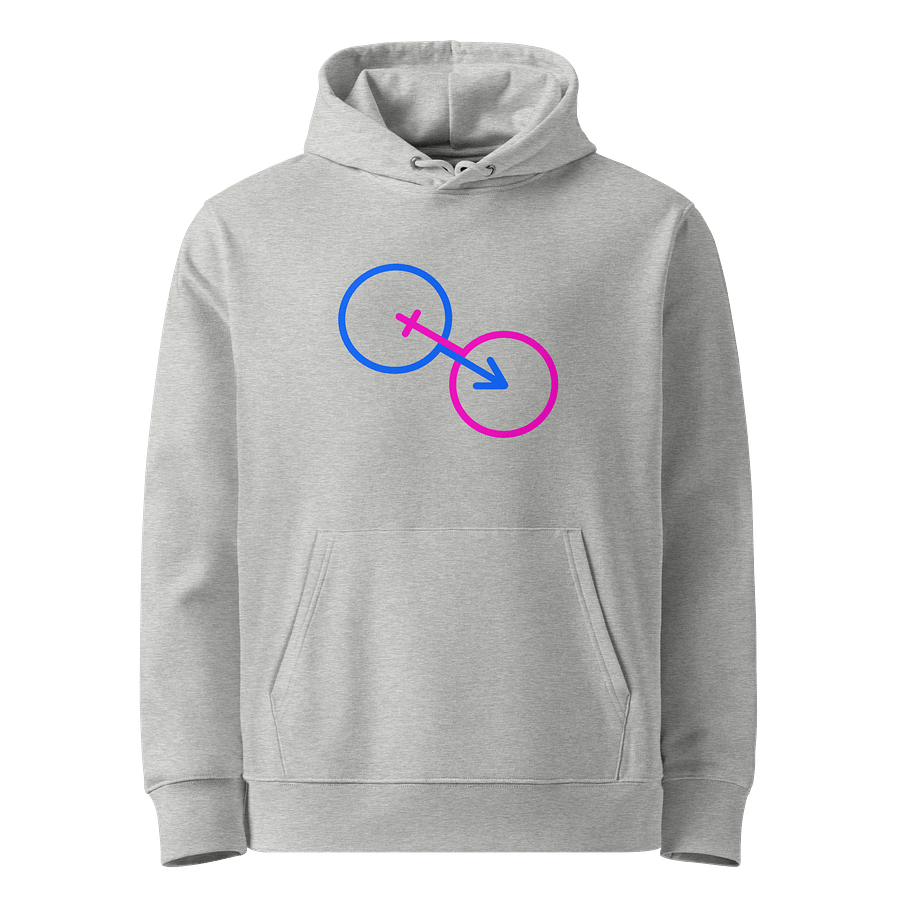 Eco-Friendly Hoodie with Traditional Gender Symbols product image (1)