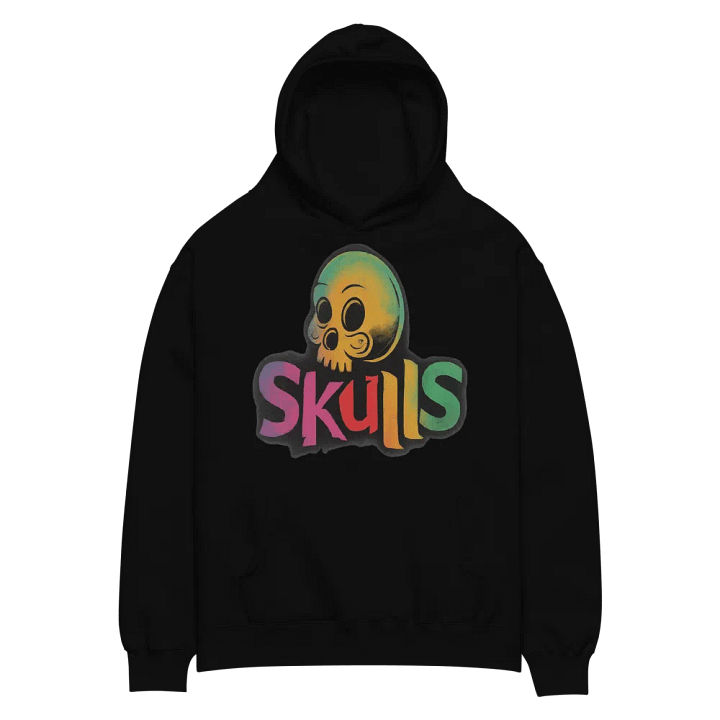 Psychedelic Skulls Unisex Hoodie product image (2)