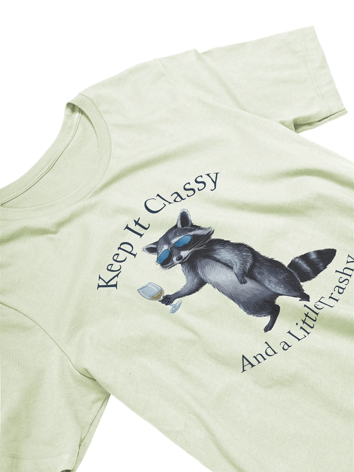 Classy Raccoon Sunglasses T-Shirt product image (2)