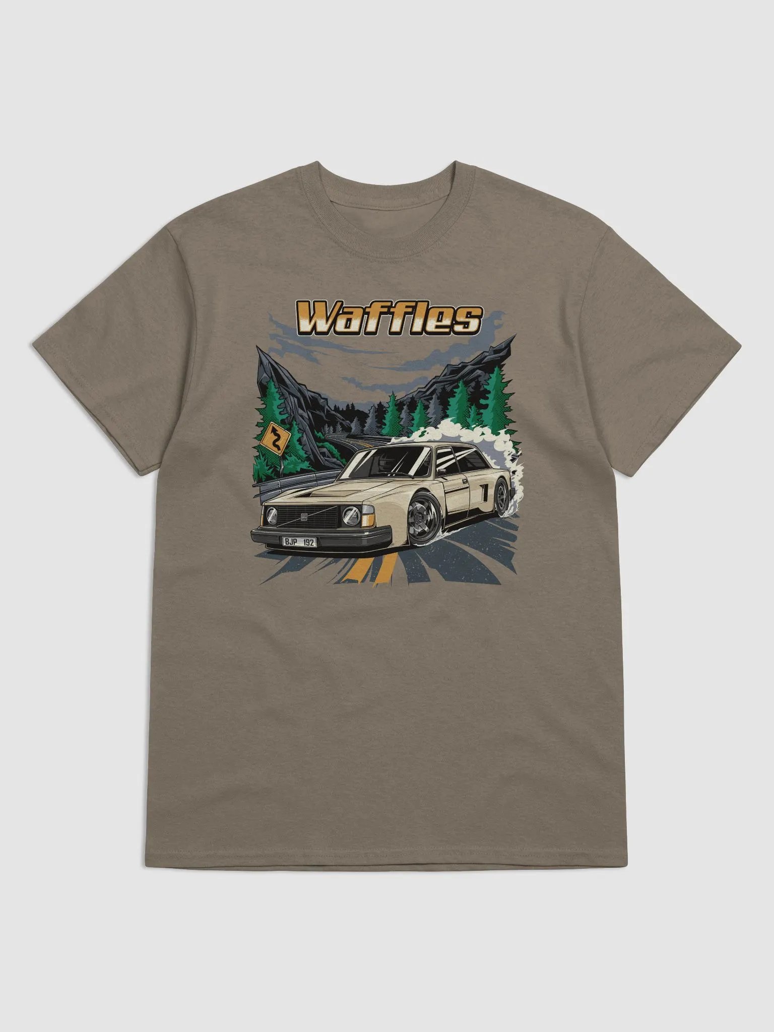 Waffles the Mid-Engine V10 Volvo T-Shirt! product image (4)
