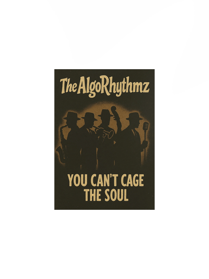 The AlgoRhythmz - "You Can't Cage the Soul" (Official Poster) product image (2)