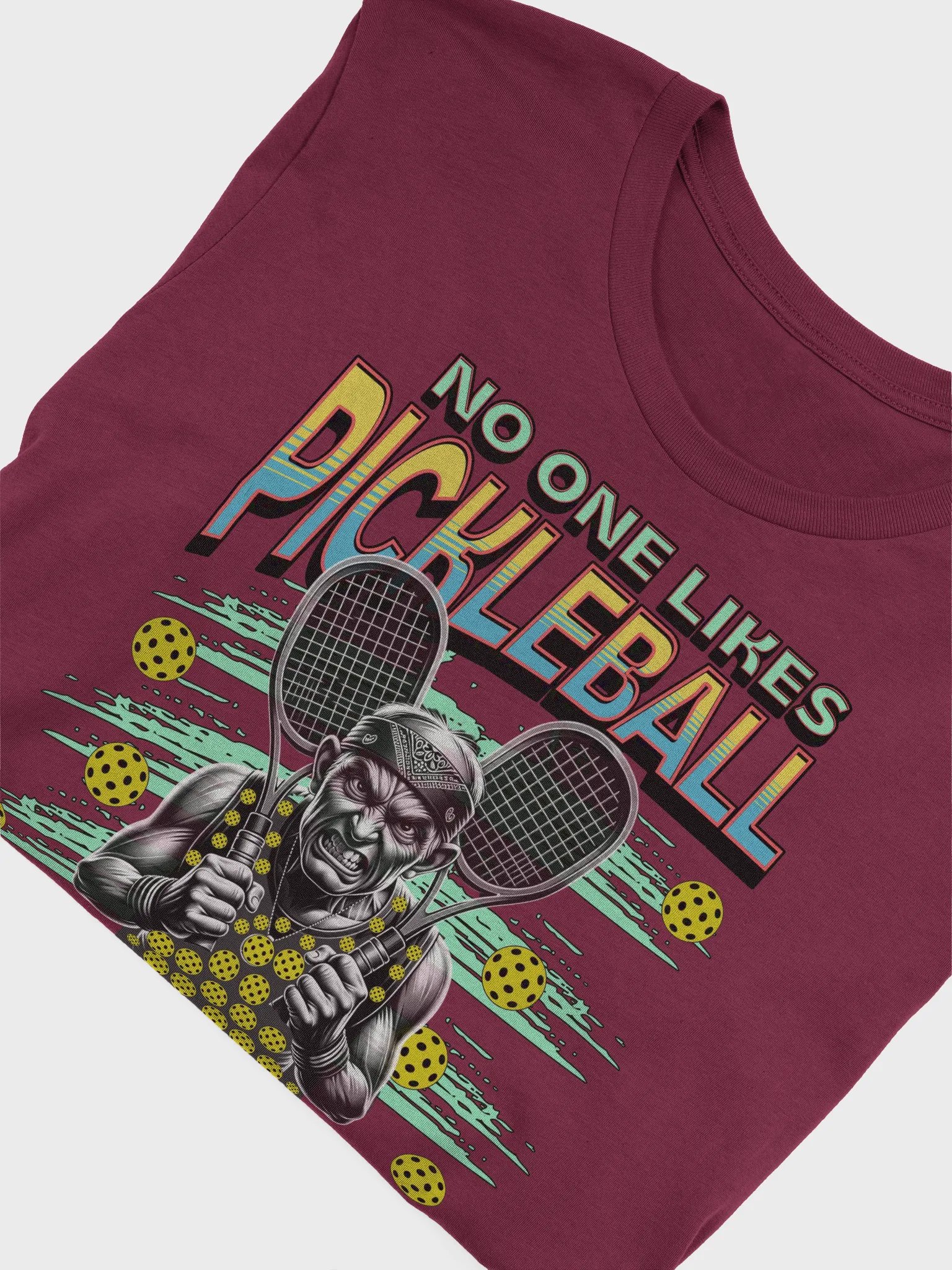 No One Likes Pickleball More Than Me Supersoft Tee product image (3)