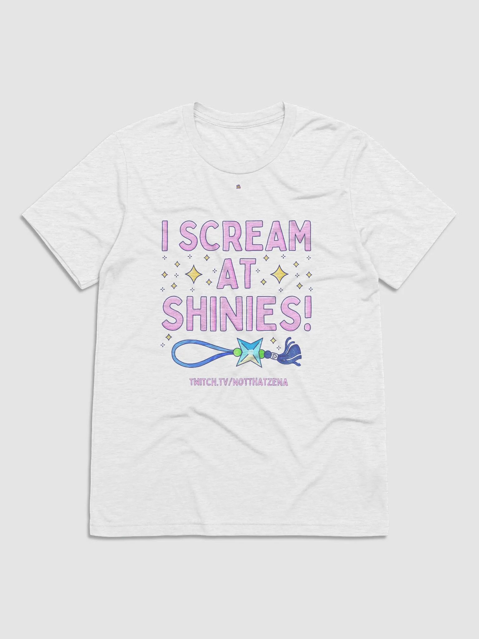 I SCREAM AT SHINIES - T-SHIRT (WHITE) product image (1)