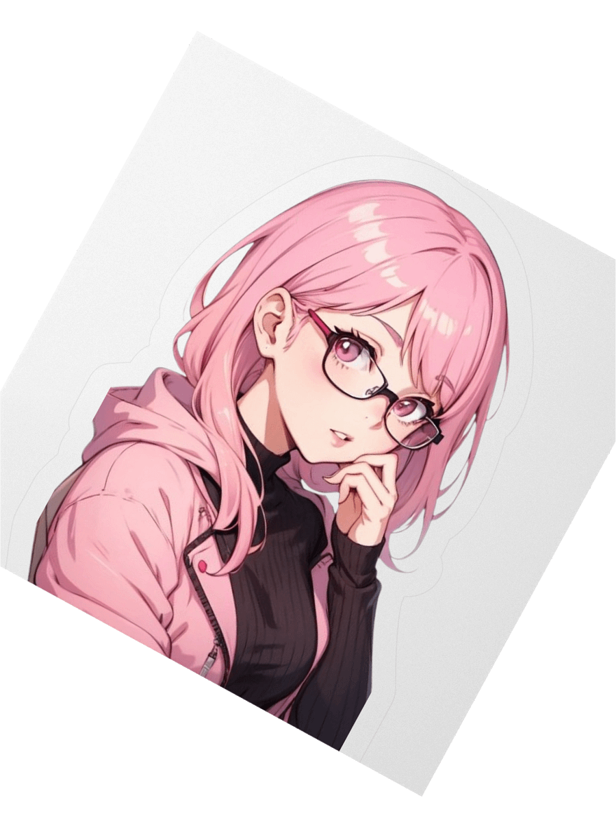 (PINK WAIFU) K STICKERS product image (6)