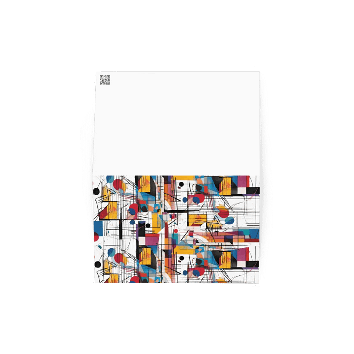 Kadinsky inspired birthday card product image (4)