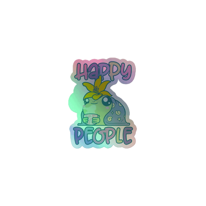'Cozy' Holographic Sticker product image (1)