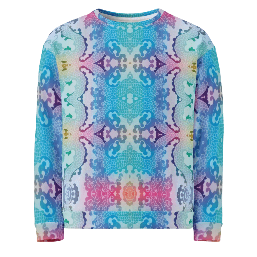 Pastel Incarnation Recycled Unisex Sweatshirt product image (4)