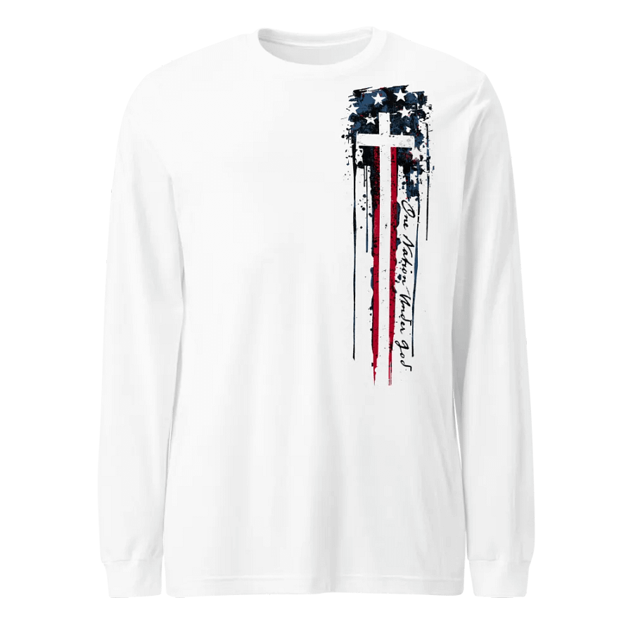One Nation Under God: Drip Long Sleeve product image (1)