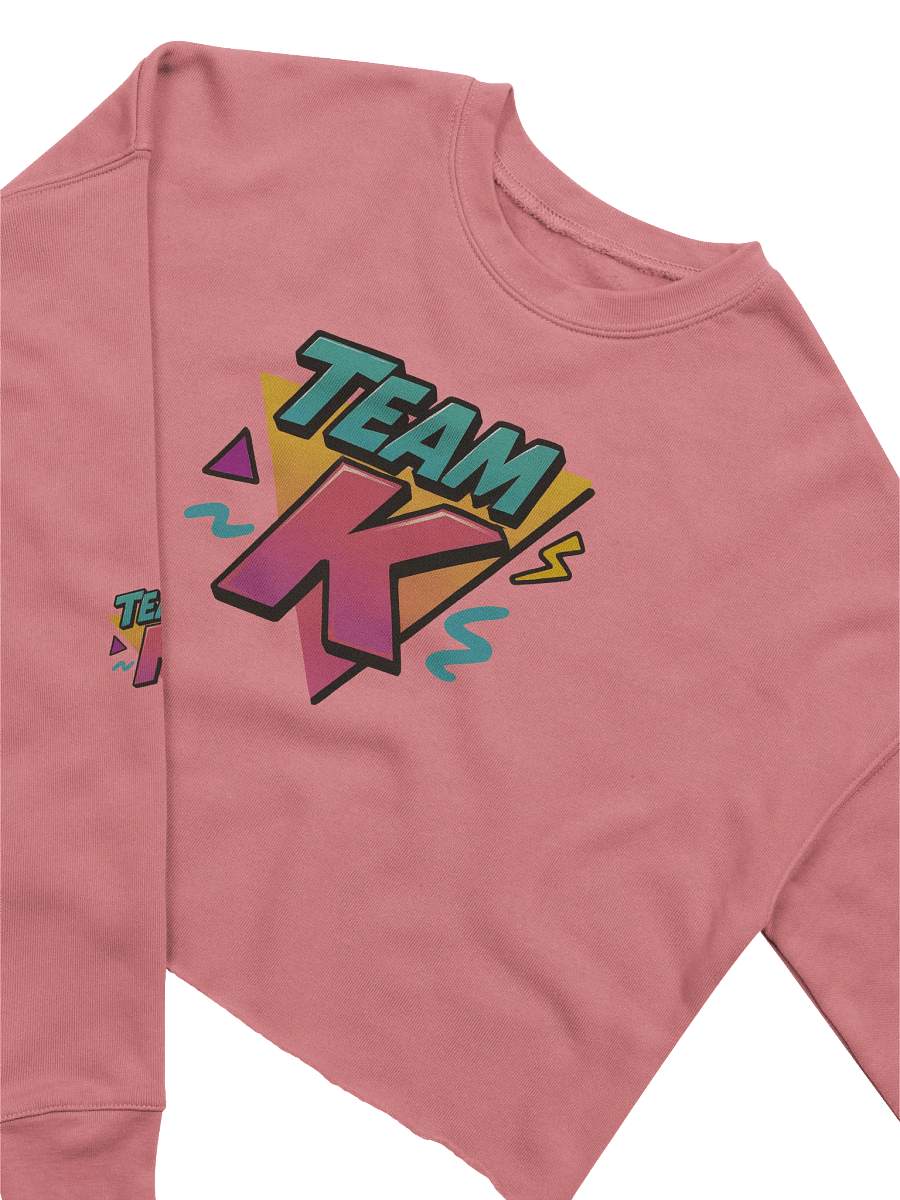 Team K 1990's Crop Sweatshirt product image (3)