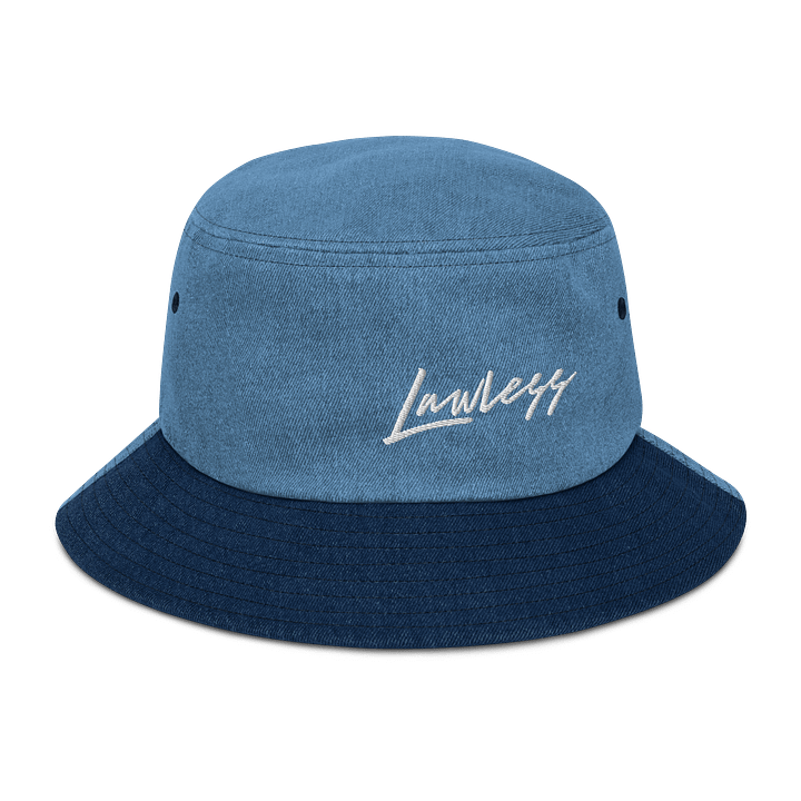 Lawless Denim Bucket Hat product image (3)