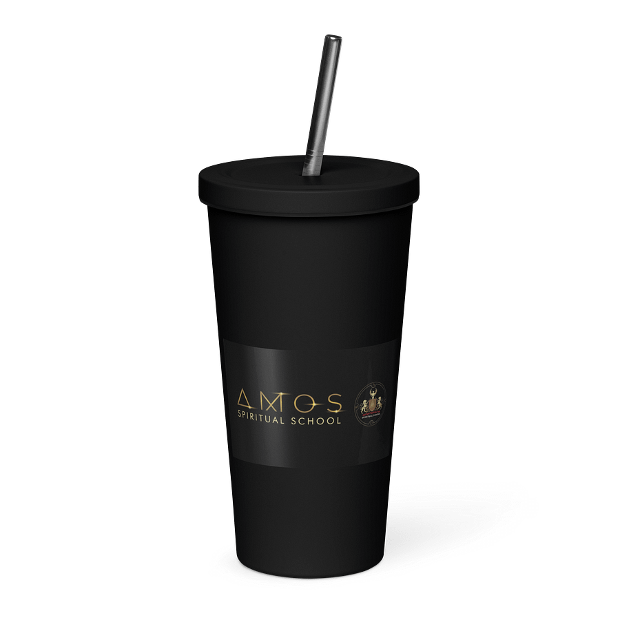 Pahar termic Black Logo Amos Spiritual School™️ product image (1)