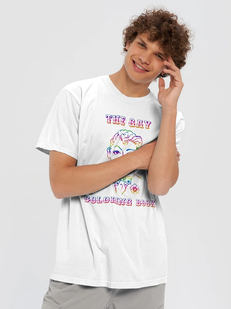 The Gay Coloring Book (Rainbow) - T-Shirt product image (2)