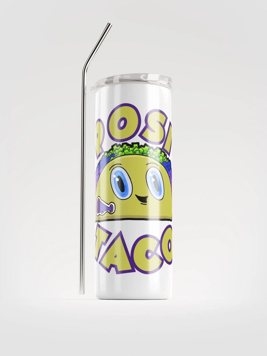 Positaco 20oz Tumbler with Straw product image (2)