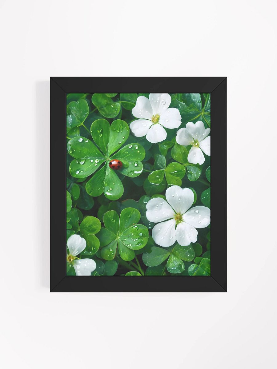 Dewy Clover Haven Framed Poster product image (5)