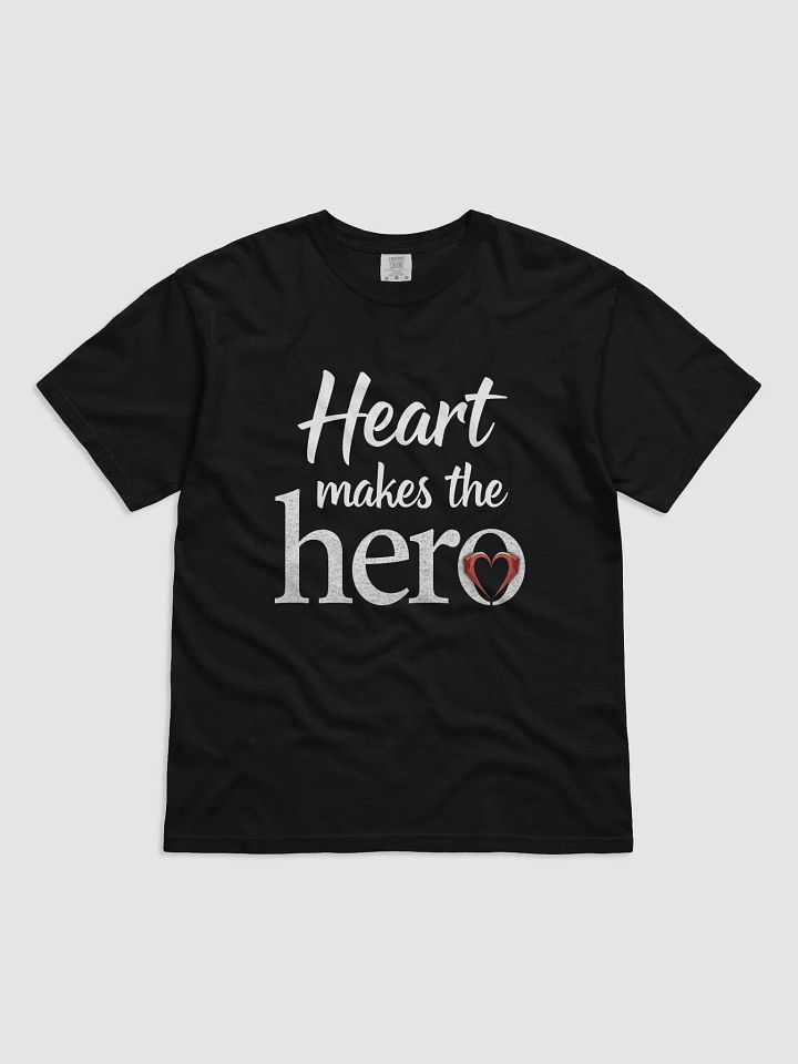 Unlock Your Inner Hero with Gal Gadot’s Inspiring Quote: Heart Makes the Hero - Empower Your Journey with This Exclusive T-Shirt! product image (1)