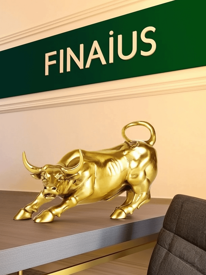 Wall Street Bull Statue – Premium Bronze Charging Bull product image (1)