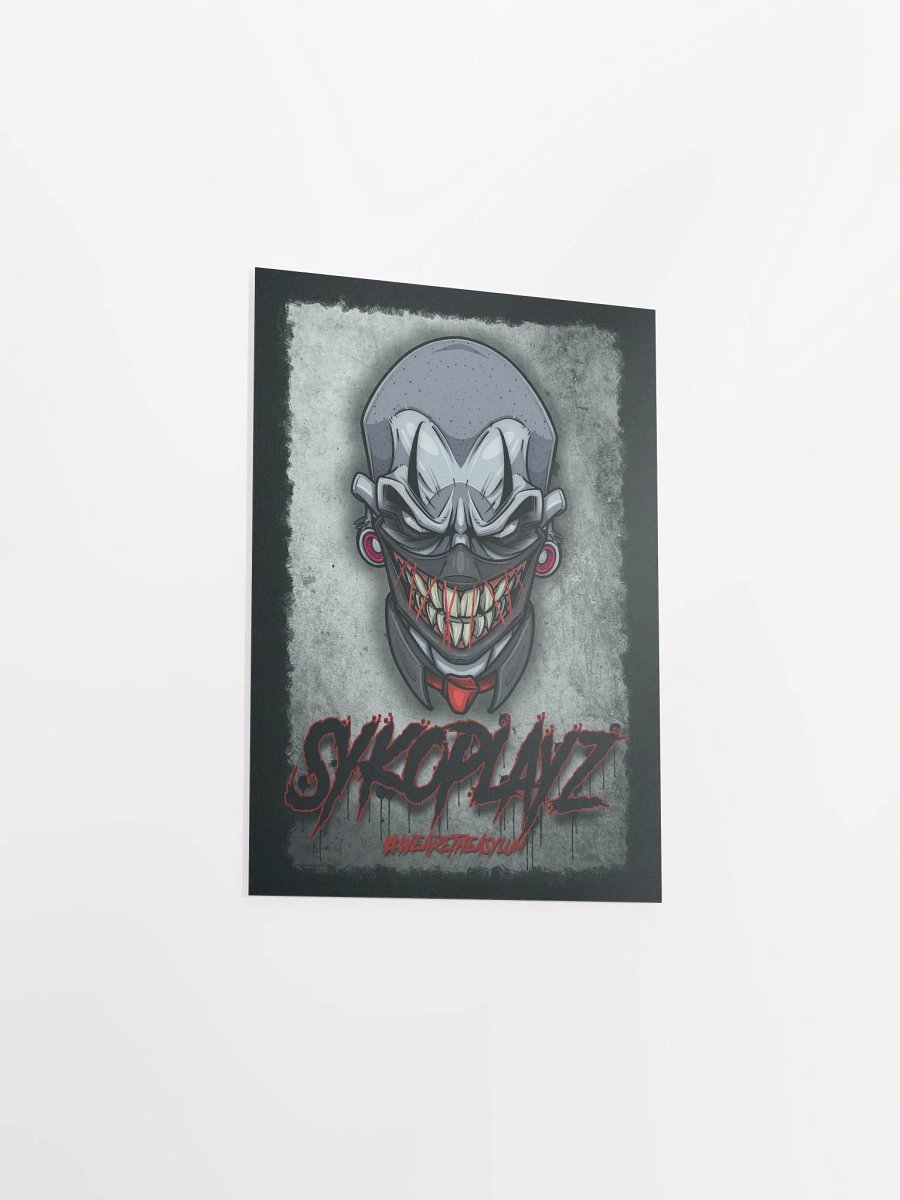 SykoPlayz Red Poster product image (14)