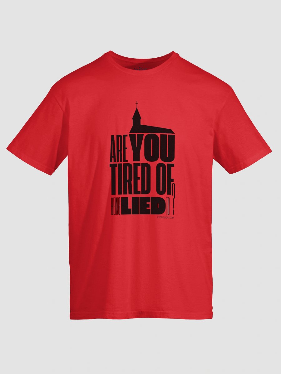 Church Lies Gilden Unisex Lightweight T-Shirt product image (61)