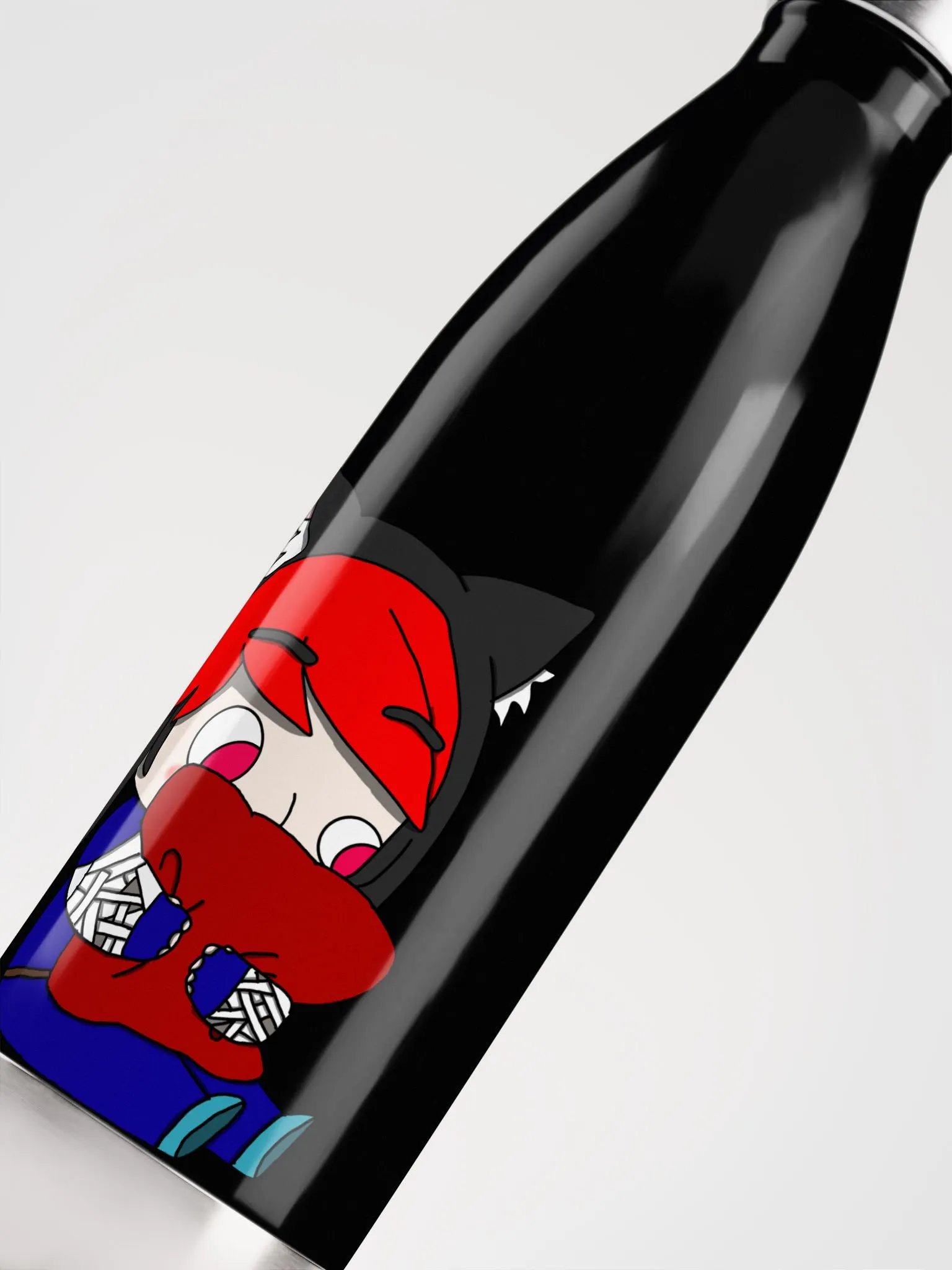 Chibi Phoenix Stainless Steel Water Bottle product image (5)