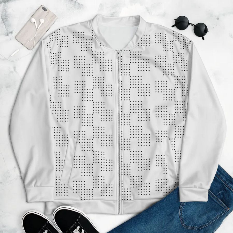 Midnight Canvas Bomber Jacket product image (6)