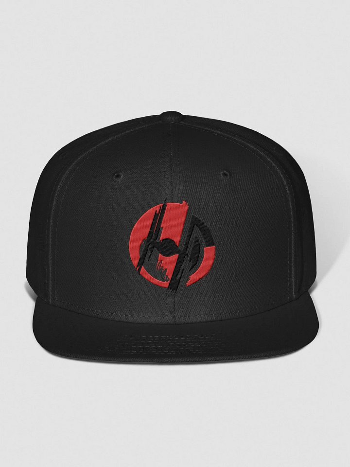 Hyperdrive Logo 2025 Black Flat Bill Cap product image (1)