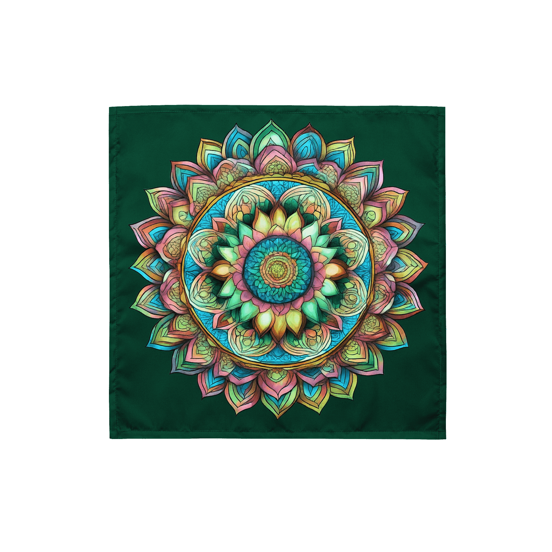 Autumn Bloom Mandala - Bandana product image (1)
