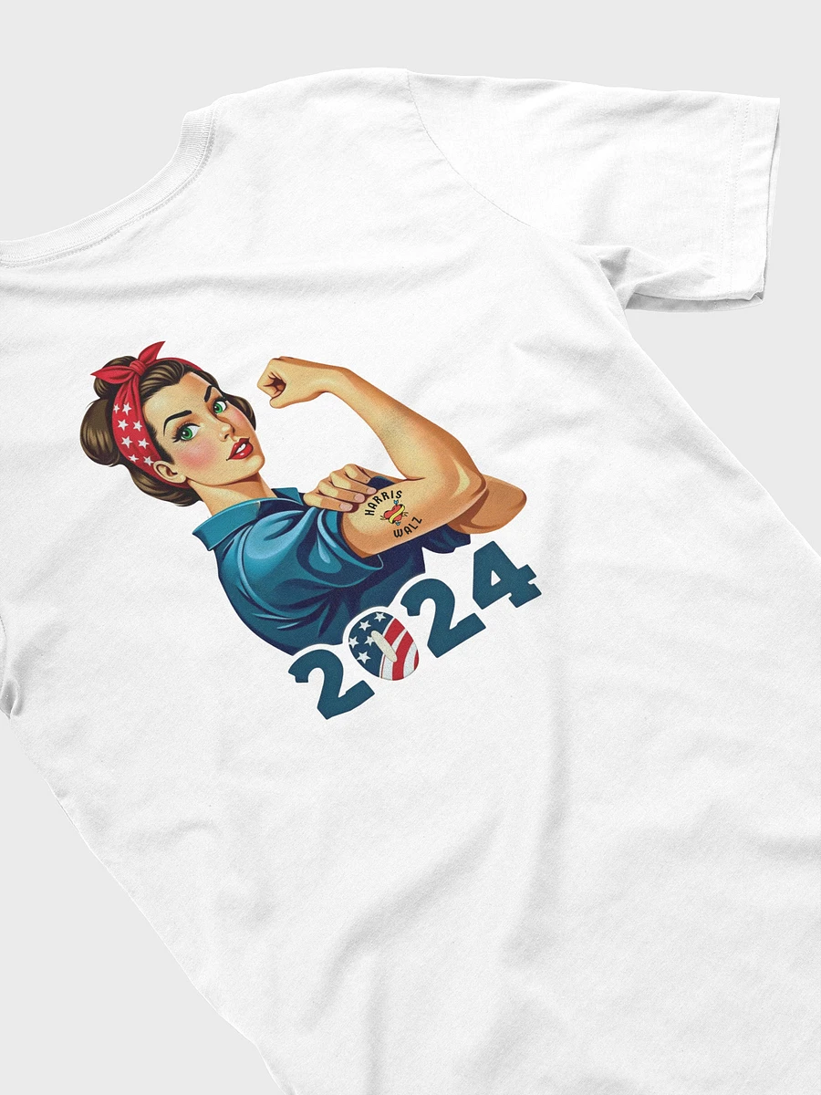 Harris Walz 2024 Rosie the Riveter Flex T-Shirt product image (1)