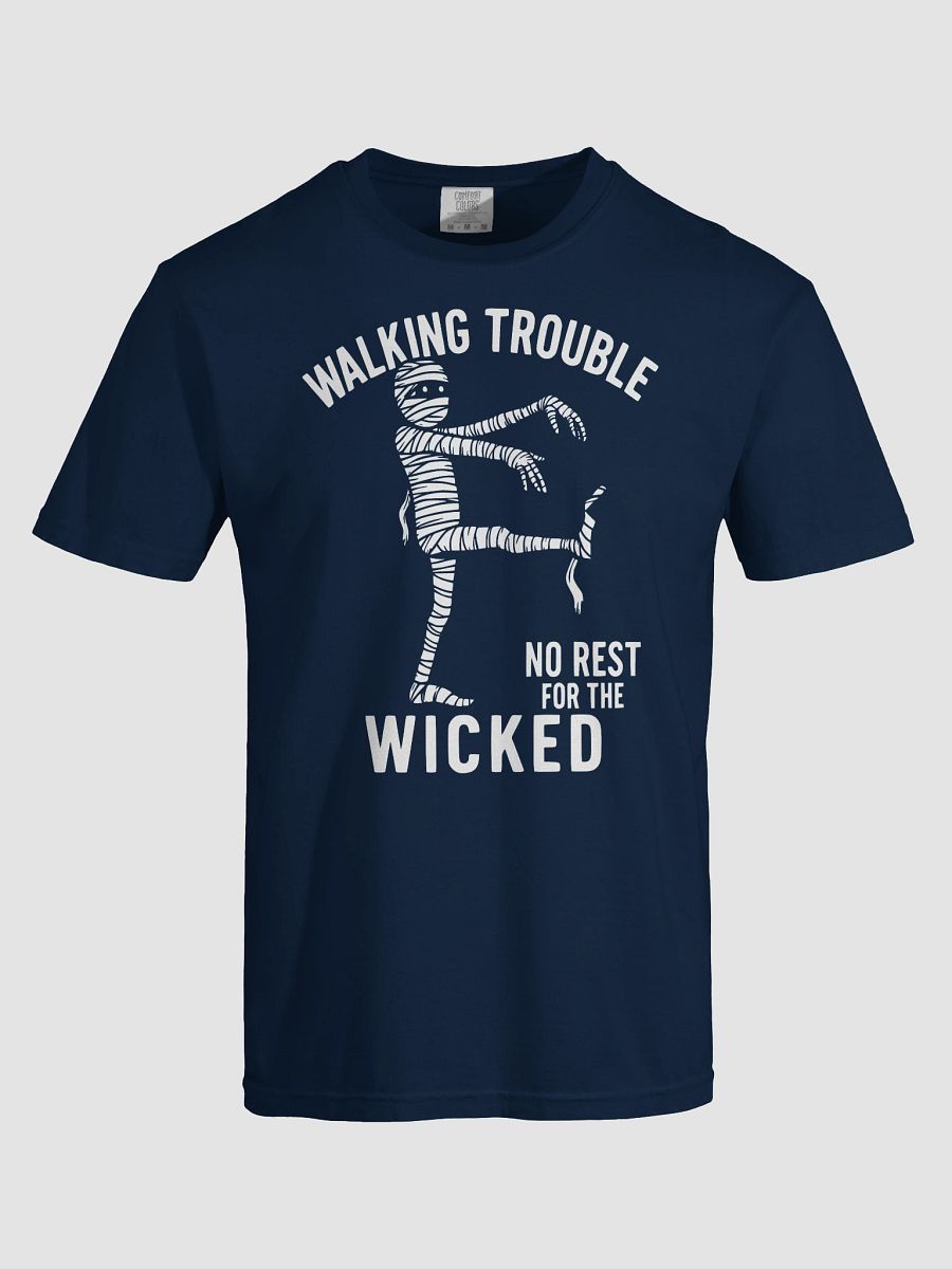 Walking Trouble Zombie Graphic Tee product image (53)