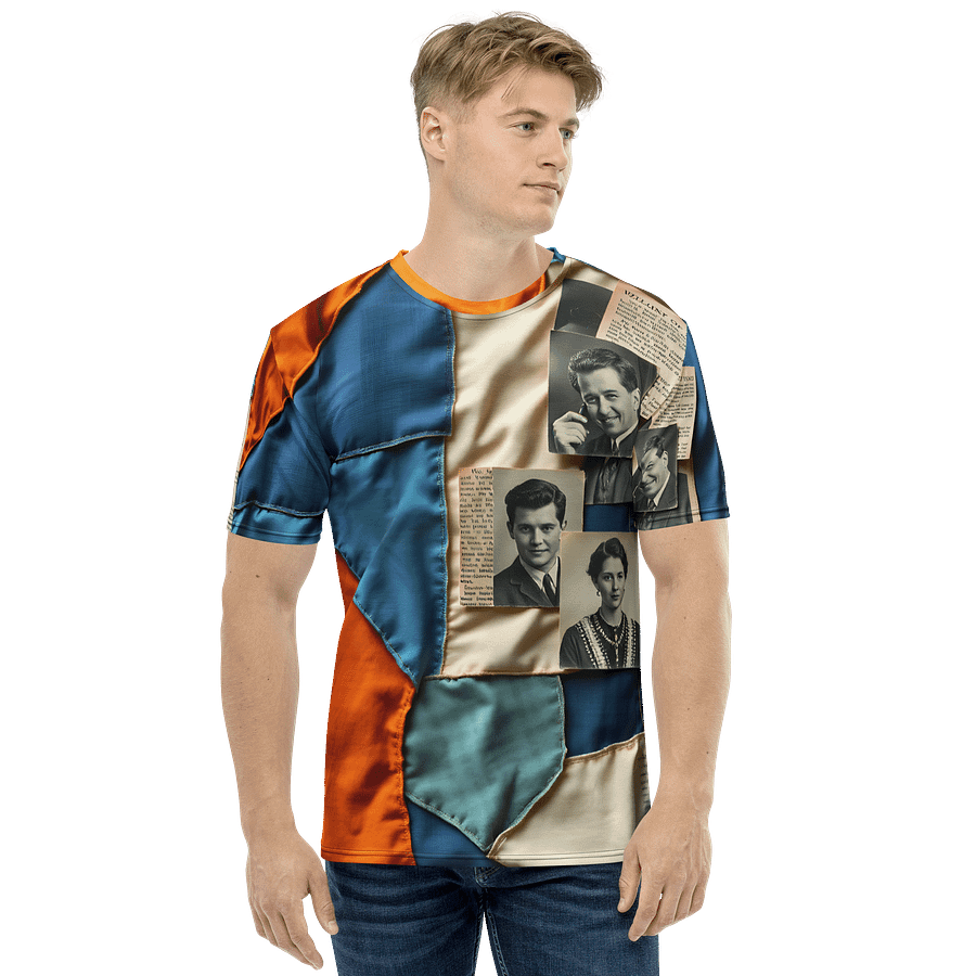 Heirloom Quilt Photo Tee - Vintage Family Collage product image (1)