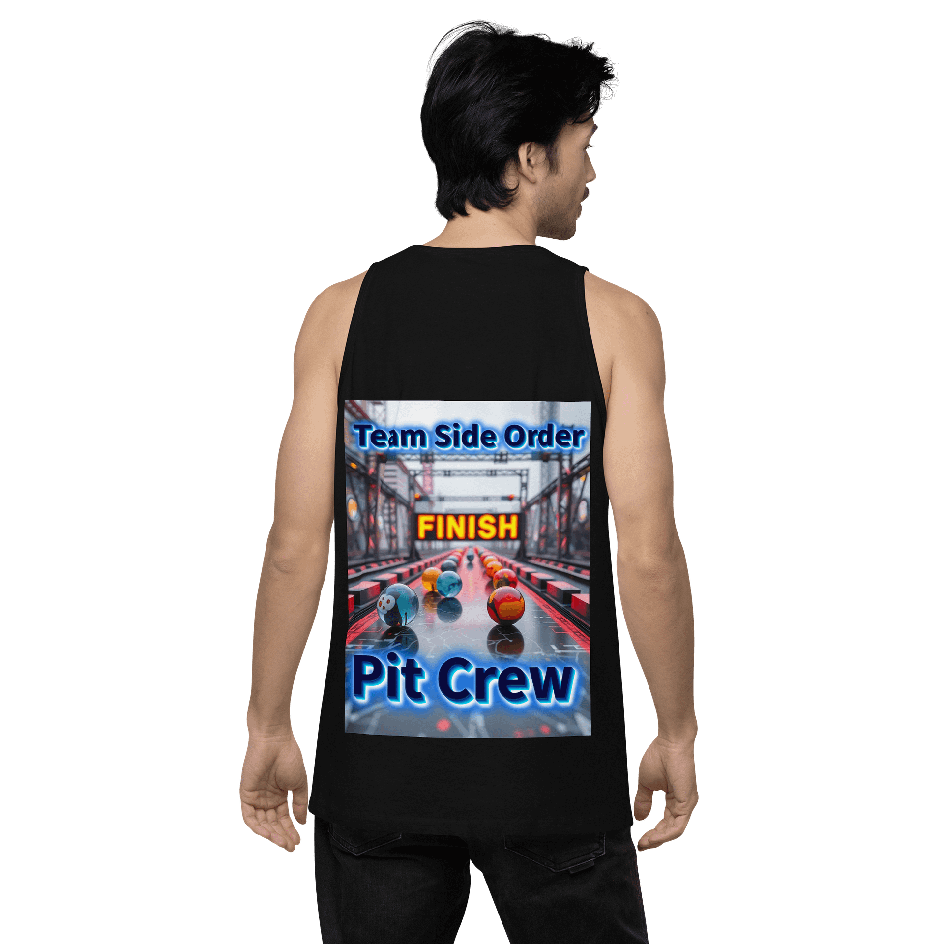 Neon Gaming Mouse Design Tank Top product image (6)