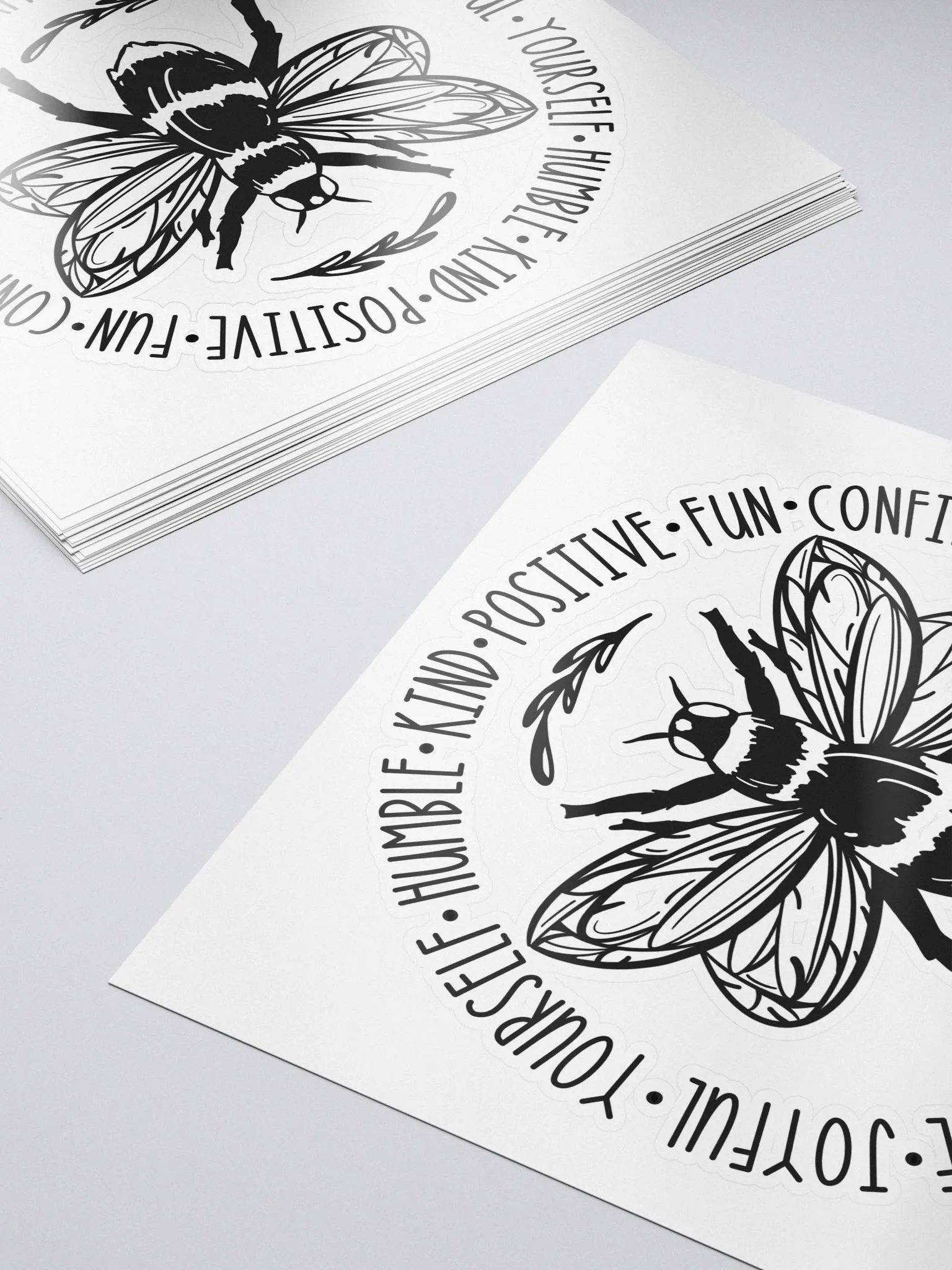 Bee humble stickers product image (5)