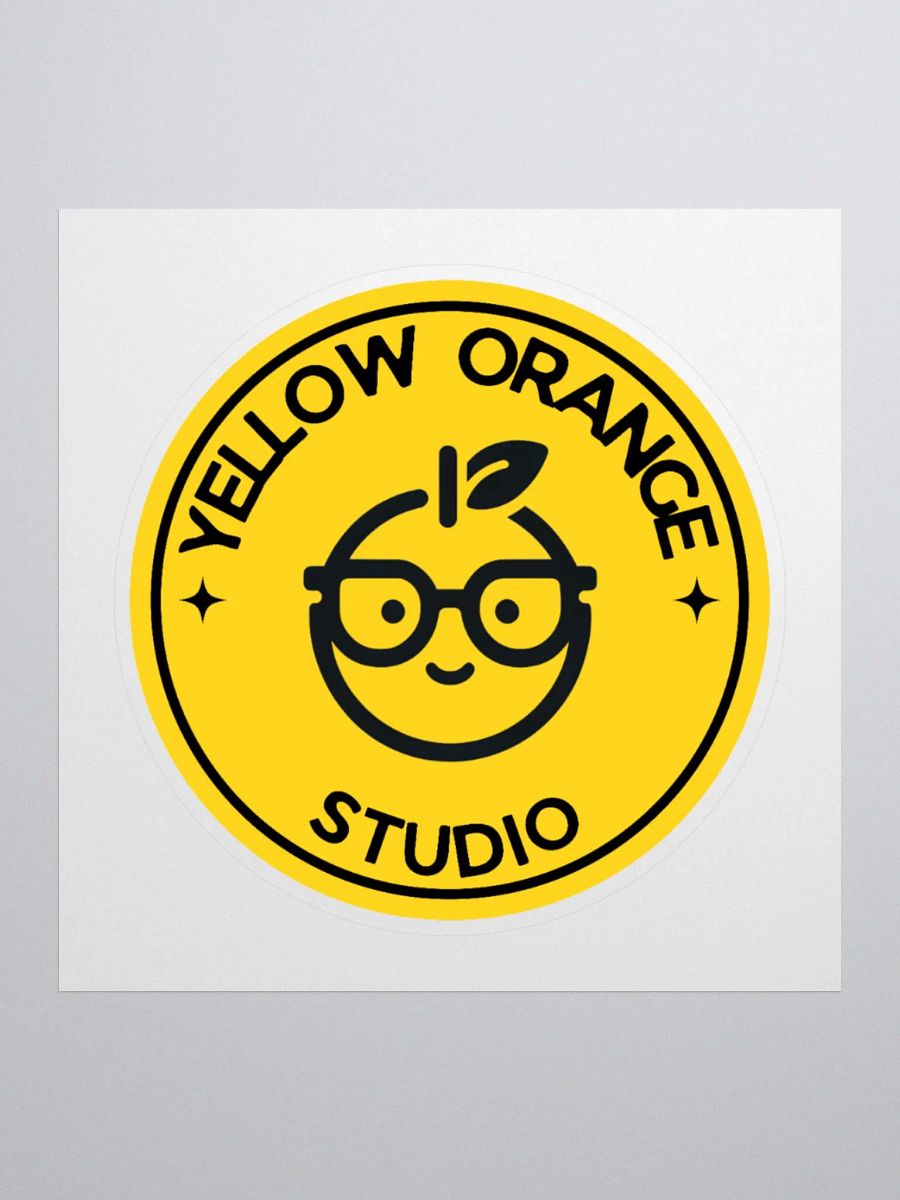 Yellow Orange Stickers product image (3)
