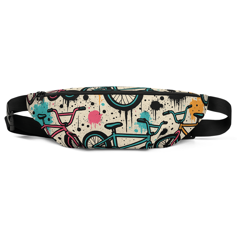 Bmx Bikes Paint Neon Graffiti Pop Art - Fanny Pack product image (1)