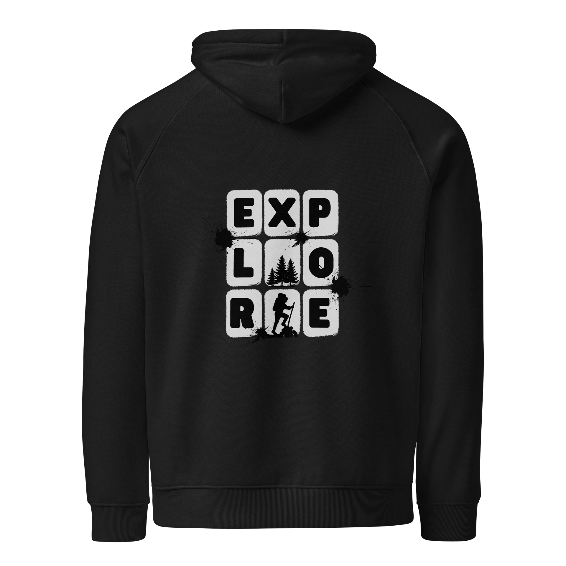 AW Unisex Eco Raglan Hoodie product image (13)