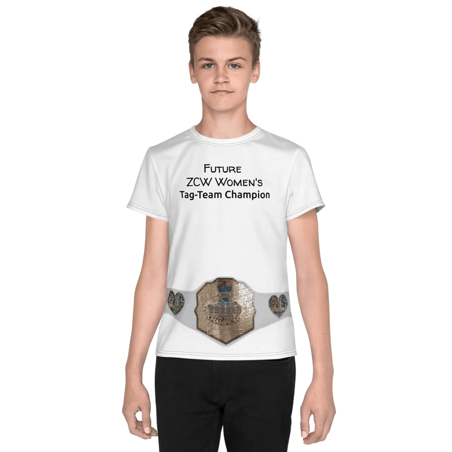 ZCW Women's Tag-Team Champion Youth T-Shirt product image (1)