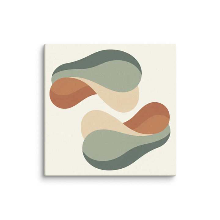 Serene Flow - Abstract Canva product image (2)